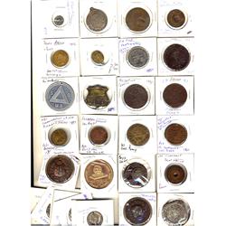 Medals/Medallions, lot of 29 worldwide trade tokens, Medallions and coins.  Should be viewed.