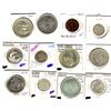 Image 1 : World Coinage.  Lot of 12 coins mainly silver examples.  Includes examples from Bahamas, Egypt, Isra