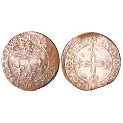 Double sol parisis 1st type Lyon VF+ or better