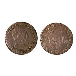 Demi-Teston Toulouse 1559 F-VF or better.