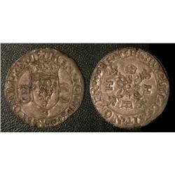 Douzain aux croissants 1551 F-VF