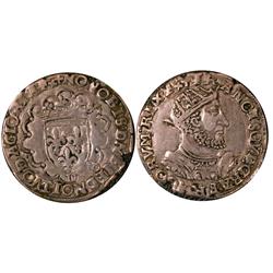 Teston lettre D 25eme type  VF