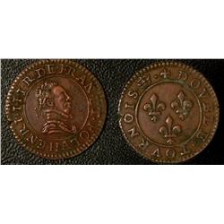 Double tournois au nom de HIII Paris  EF or better