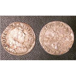 Quadruple sol dit des traitants  1675  F-VF