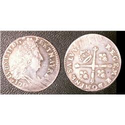 10 sols aux insignes  VG-F