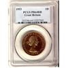 Image 1 : Great Britain 1953 1D PCGS PR64RB.