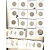 Image 1 : USA 1892-1976 25¢.  Lot of 41 mixed pcs. Good to Fine including 1976 is Silver proof example.  Shoul