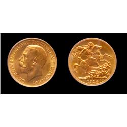 1914C Sov PCGS MS65.  Fully lustrous.  A superb GEM example.  Rare this nice.