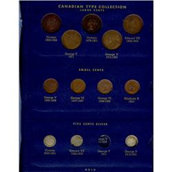 Type set in Whitman holder.  49 pcs with no key dates.  Interesting set that should be viewed. Good 