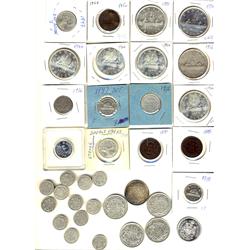 1858, 1891 & 1895 1¢, 1926 Nr, 1947 Dot, 1948 & 1952 5¢, 1913, 1916, 1917, 1918, 1919, 1921, 1928, 1