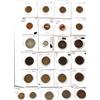 Image 1 : 1859 - 2002 1¢.  Lot of 26 mixed pcs including 1859 W9 to 2003 Gold plated cent as well as the 2002 