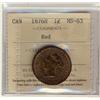 Image 1 : 1876H 1¢ ICCS MS63 Red, a nice example.