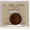 Image 1 : 1890H 1¢ ICCS MS64 RB