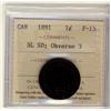 Image 1 : 1891 1¢ SLSD Obv 3 ICCS F15