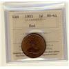Image 1 : 1903 1¢ ICCS MS64 Red