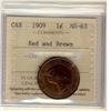 Image 1 : 1909 1¢ ICCS MS63 RB 