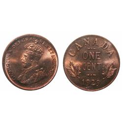 SOLO HIGHEST GRADED! 1929 1¢ ICCS MS66 Red.  A gorgeous Premium Gem, with cerise centers blending in