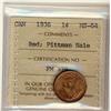 Image 1 : 1936 1¢ ICCS MS64 Red Pittman