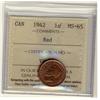 Image 1 : 1942 1¢ ICCS MS65 Red.