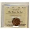 Image 1 : 1947 1¢ ML Blunt 7 ICCS MS65 Red.