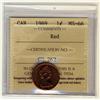 Image 1 : 1969 1¢ ICCS MS66 Full Red, A superb GEM example.