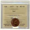 Image 1 : 1977 1¢ ICCS MS66 Full Red, A superb GEM example.