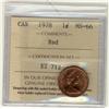 Image 1 : 1978 1¢ ICCS MS66 Full Red, A superb GEM example.