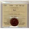 Image 1 : 1986 1¢ ICCS MS66 Full Red, A superb GEM example.