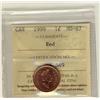 Image 1 : 1999 1¢ ICCS MS67 Full Red, A superb GEM example.