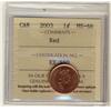 Image 1 : 2003 1¢ ICCS MS66 Full Red, A superb GEM example.