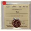 Image 1 : 2007 1¢ ICCS MS66 Full Red, A superb GEM example.