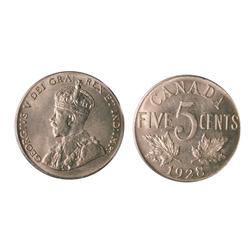 1928 5¢ PCGS MS63.  Lustrous well struck example.