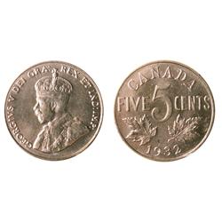 1932  5¢ ICCS MS63.  Tough Date to find in Mint state.