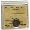 Image 1 : 1884 10¢ ICCS G4.  Key date example with soft strike date.