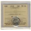 Image 1 : 1918 10¢ ICCS MS64.