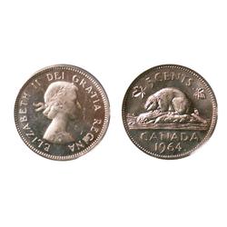 1937 10¢ ICCS MS65.  Light golden to pink tones.