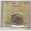 Image 1 : 1908 25¢ ICCS SP63.