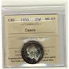 Image 1 : 1950 25¢ ICCS MS65 CAMEO, Attractive toning around the rims.  The reverse is mainly brilliant.