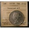 Image 1 : 1872H 50¢ A/V ICCS F12. A problem free example.