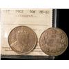 Image 1 : 1902 50¢ ICCS MS63.  Attractive example.