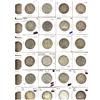 1911-1936 50¢.  Mixed lot of 31 coins including 1911, 1912(2), 1913(2), 1914(2), 1916, 1917(4), 1918