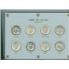 1959 - 1967 50¢ Coin Set.  Includes 9 coins all Mintstate to PL.   Comes in Capital Holder.  Should 