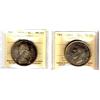 Image 1 : 1949 $1 MS64 & 1965 Type 5 $1 MS63.  Lot of 2 ICCS graded coins.