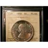Image 1 : 1958 $1 ICCS PL66.