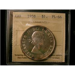1958 $1 ICCS PL66.