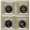 Image 1 : 1961 $1 PL66, 1962, 1963 and 1964 $1 ICCS PL65.  Lot of 4 coins.  1963 Designated Cameo.