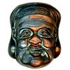 Image 2 : A card of division three ceramic masks and god buttons