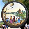 Image 2 : A division one colorful enamel scene button