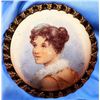 Image 2 : A pair of div. hand colored porcelain head buttons