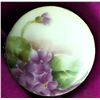 Image 2 : A card of early porcelain hand painted buttons